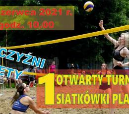 I Otwarty Turniej Siatkówki Plażowej...